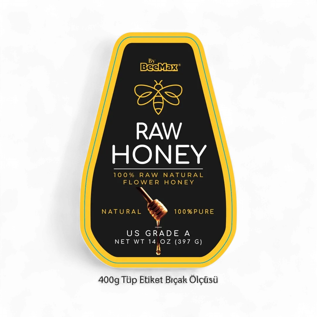 Beemax Honey 14oz Squeeze Bottle Design#2