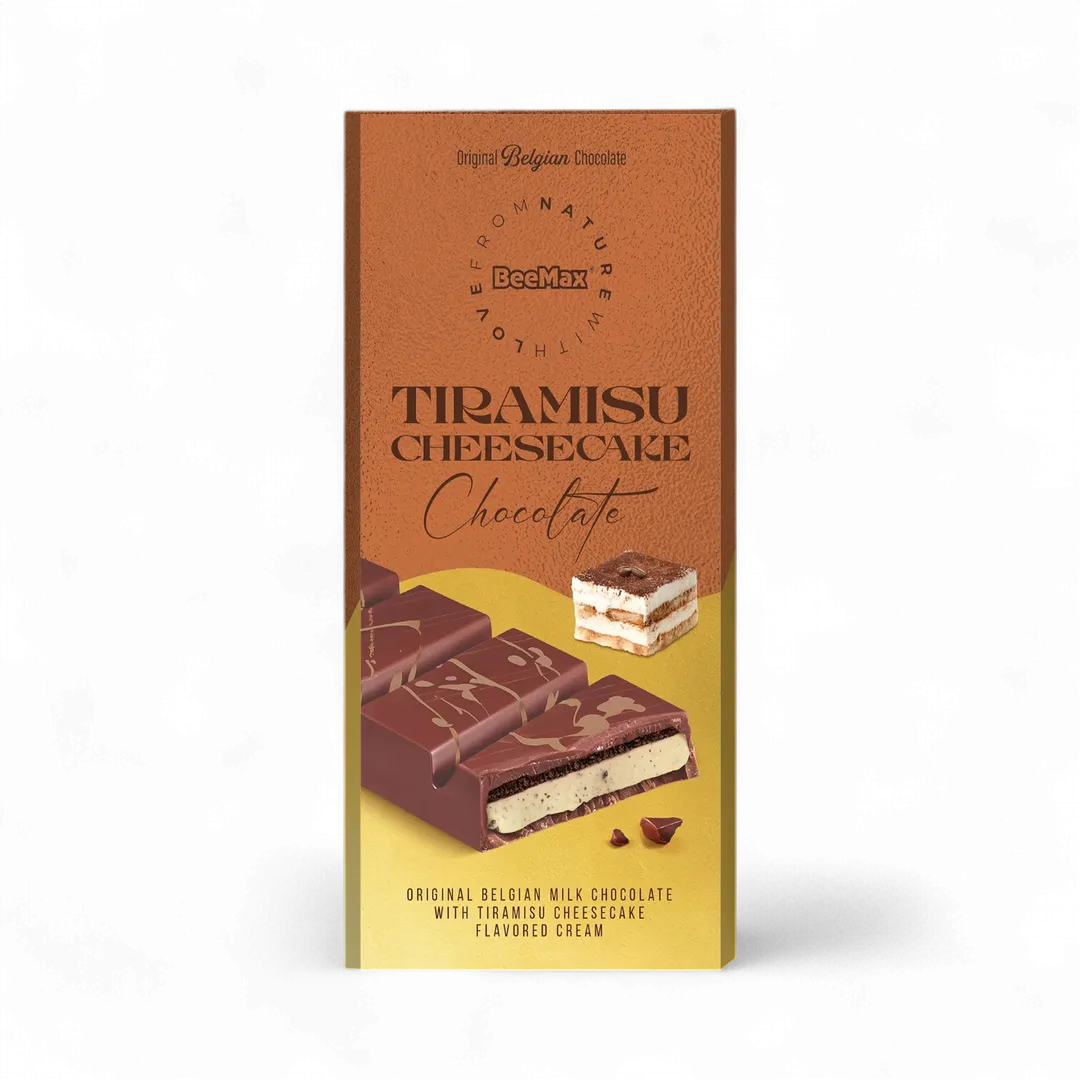 Beemax Milk Choc. & Tiramisu Cheesecake Cream Bar 3.36oz