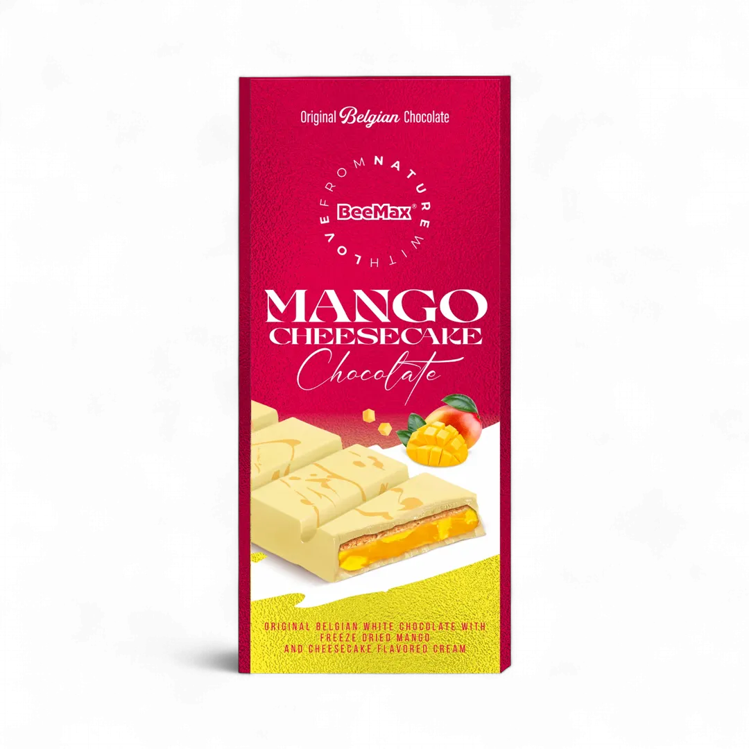 Beemax White Choc. & Mango Cheesecake Cream Bar 3.36oz