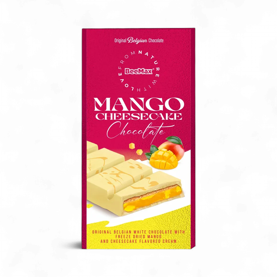 Beemax White Choc. & Mango Cheesecake Cream Bar 7oz