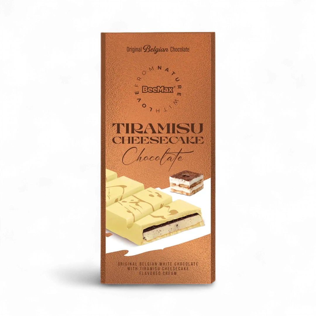 Beemax White Chocolate & Tiramisu Cheesecake Cream Bar 3.36oz