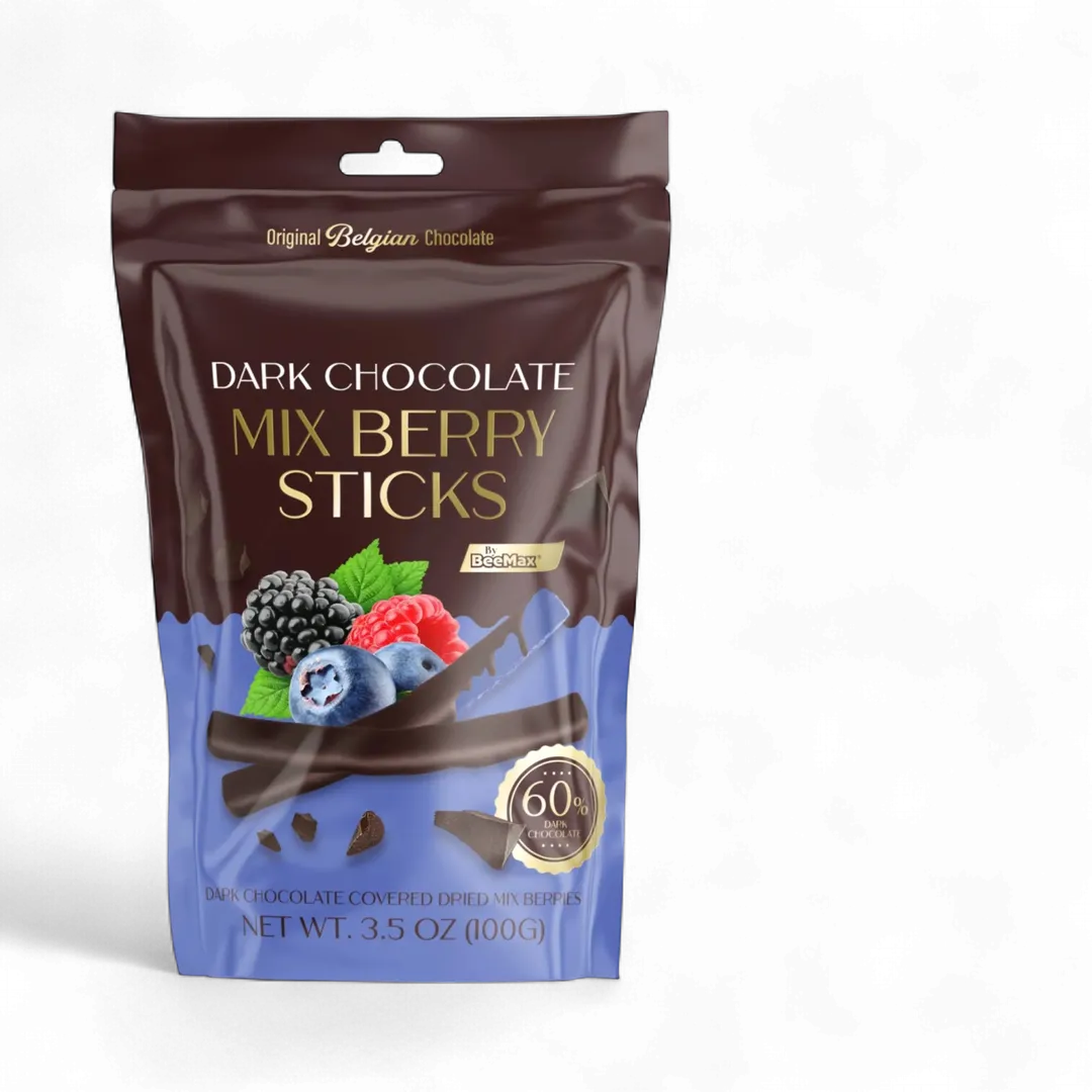 Chocolate Covered Fruit Sticks Stand Shipper 128ct