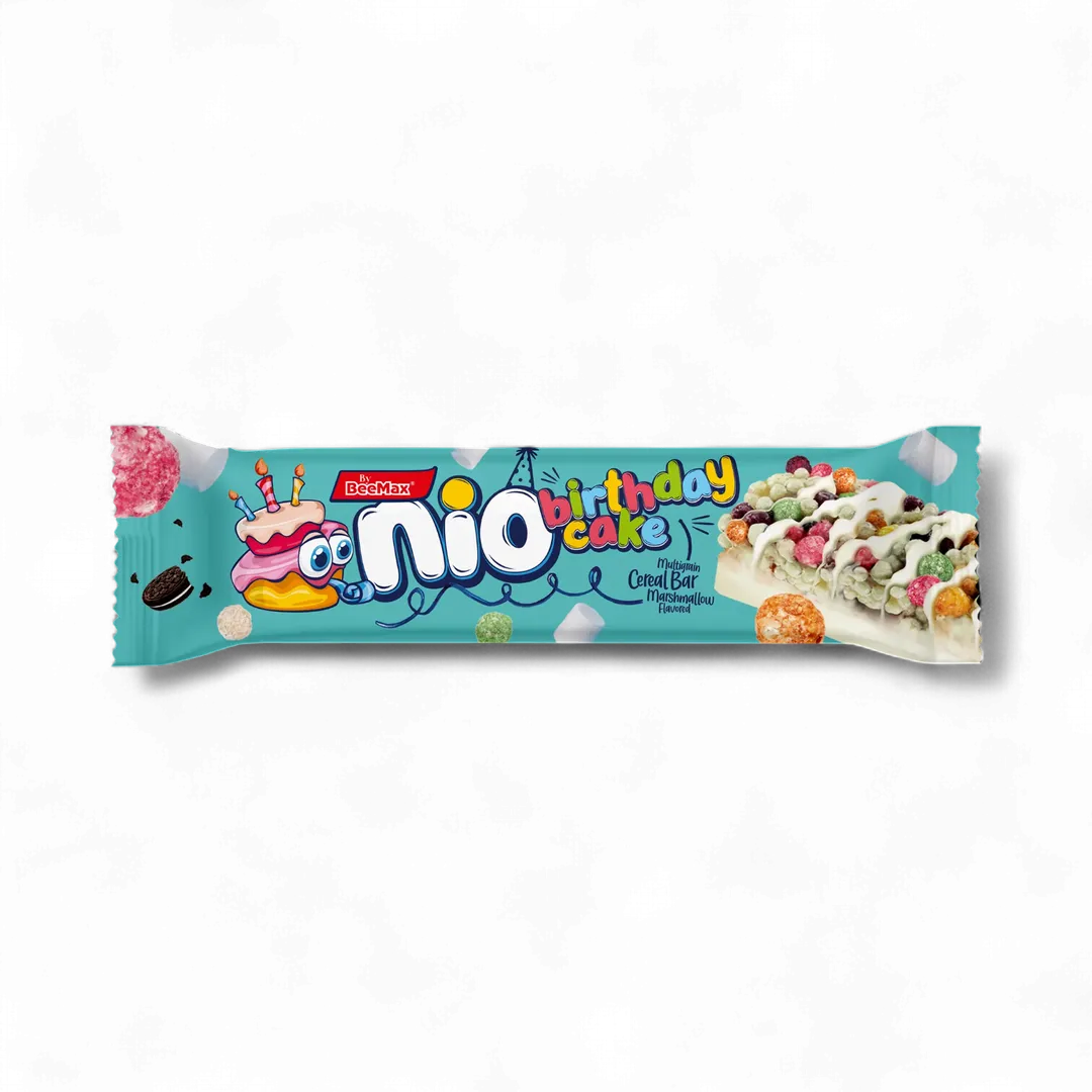Nio Loops Birthdaycake - Cereal Bar with Marshmallow Flv