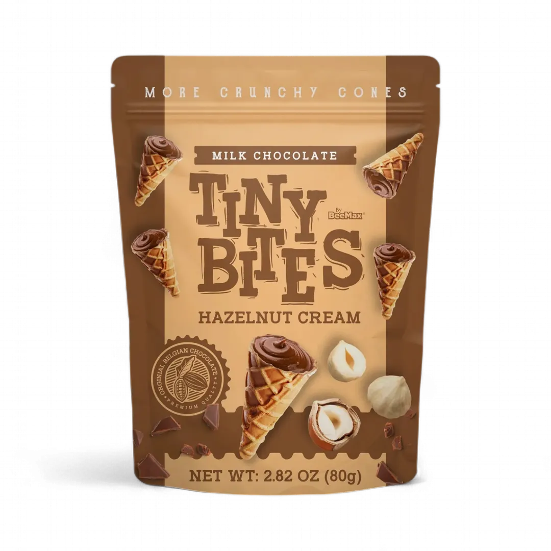 Tiny Bites Hazelnut Cone  2.82 oz