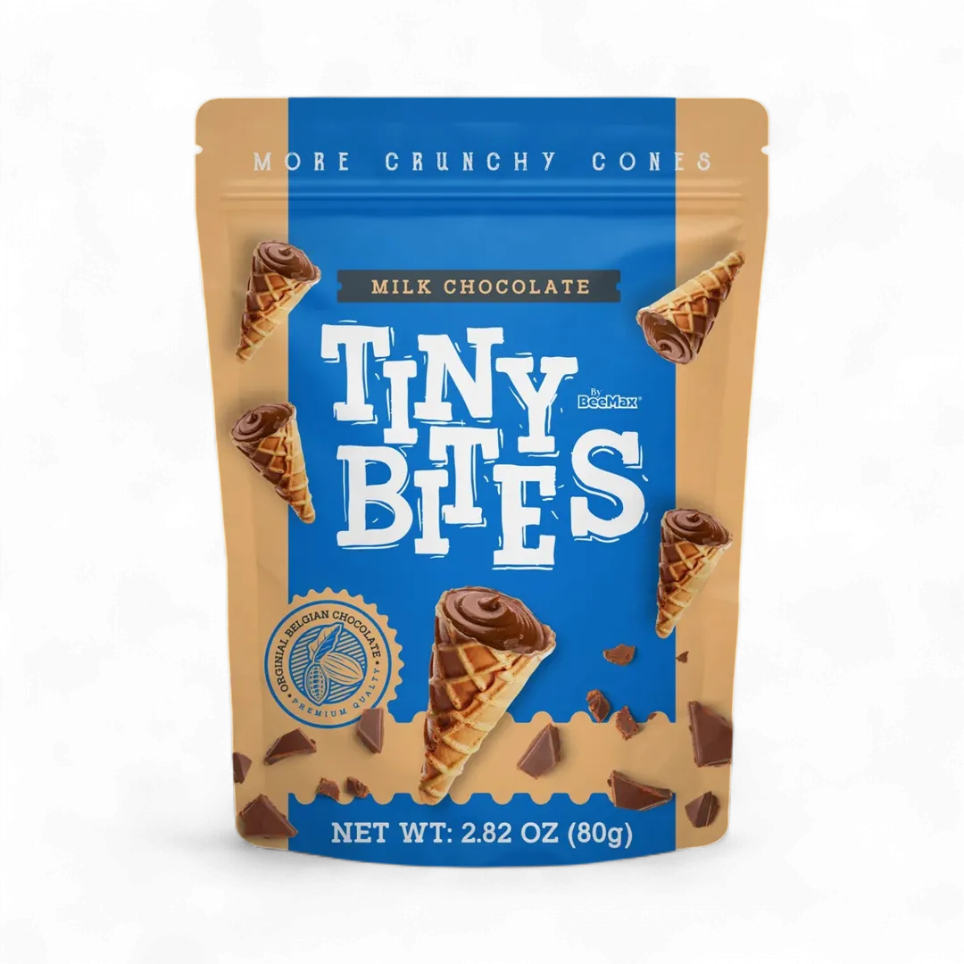 Tiny Bites Milk Chocolate Cone  2.82 oz