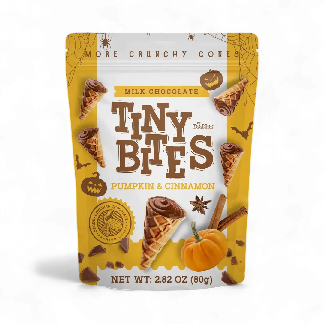 Tiny Bites Pumpkin & Cinnamon Cone  2.82 oz