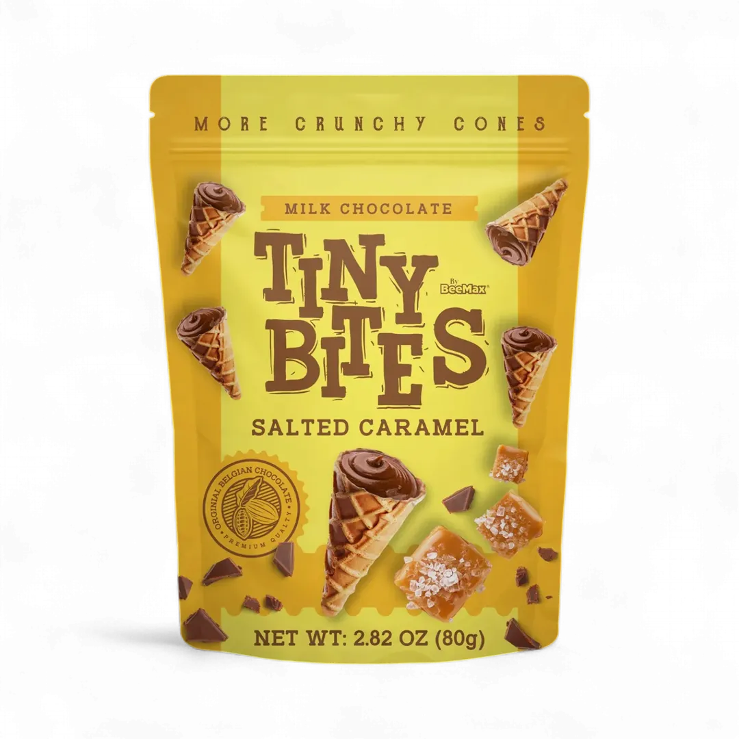 Tiny Bites Salted Caramel Cone 2.82 oz