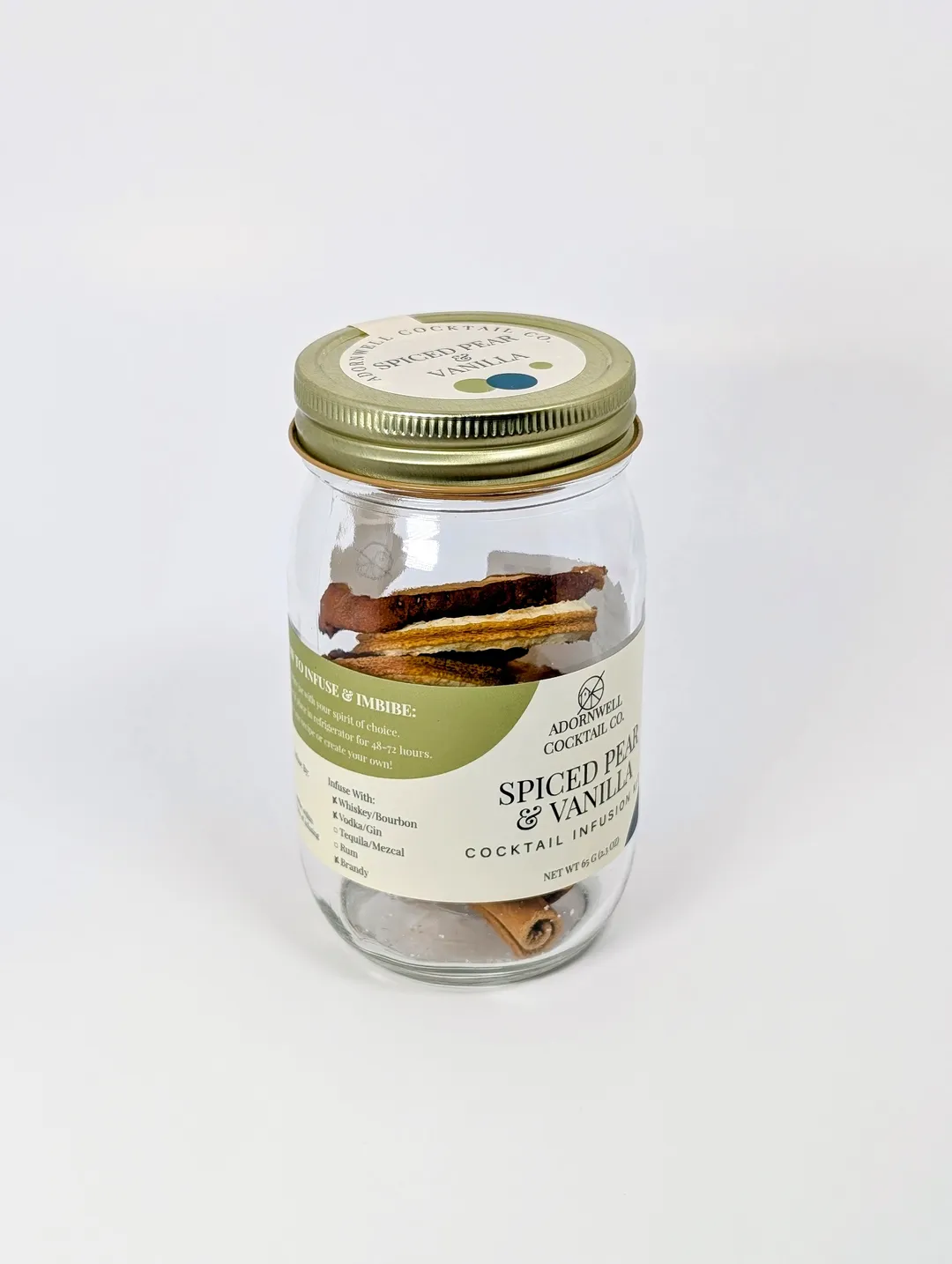 Spiced Pear & Vanilla Cocktail Infusion Kit