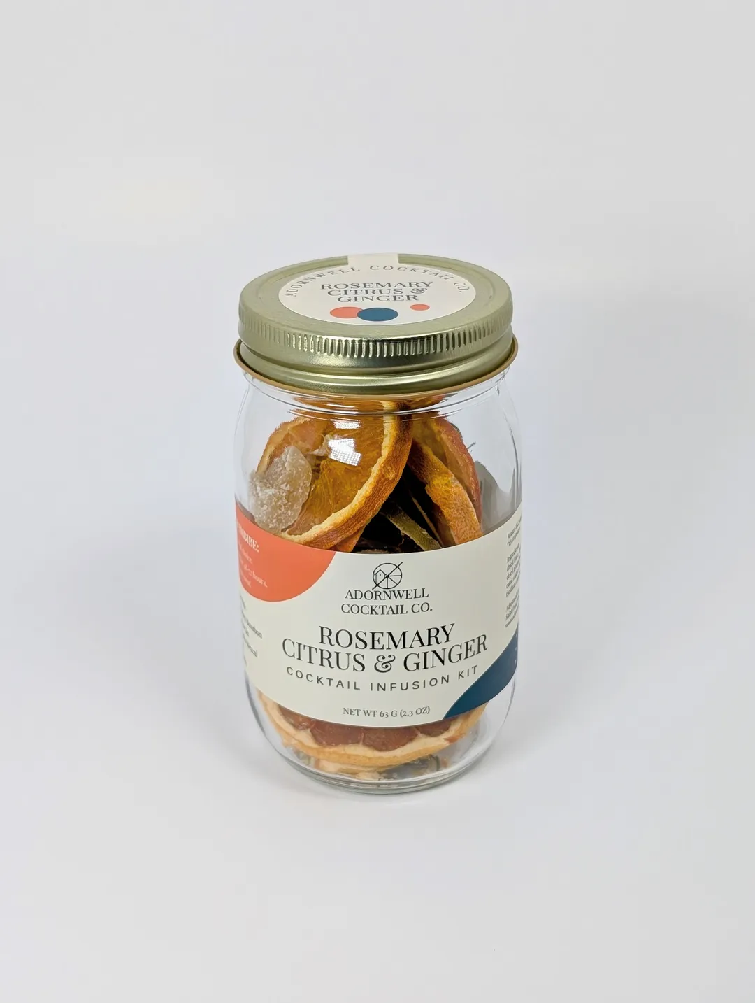 Rosemary Citrus & Ginger Cocktail Infusion Kit