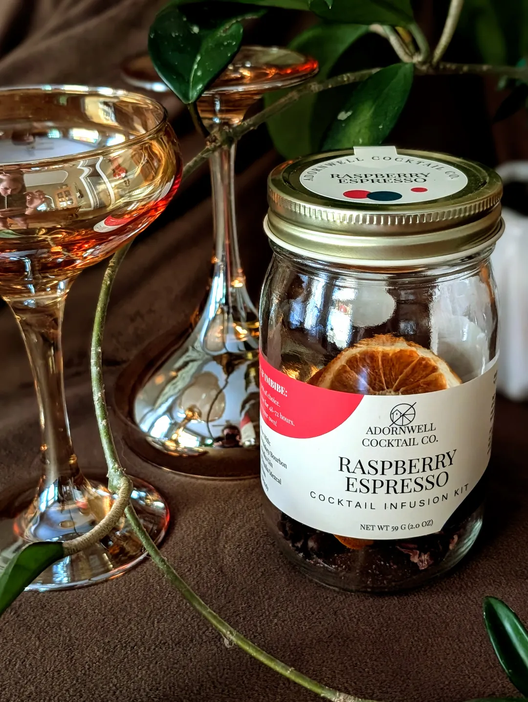 Raspberry Espresso Martini Cocktail Infusion Kit