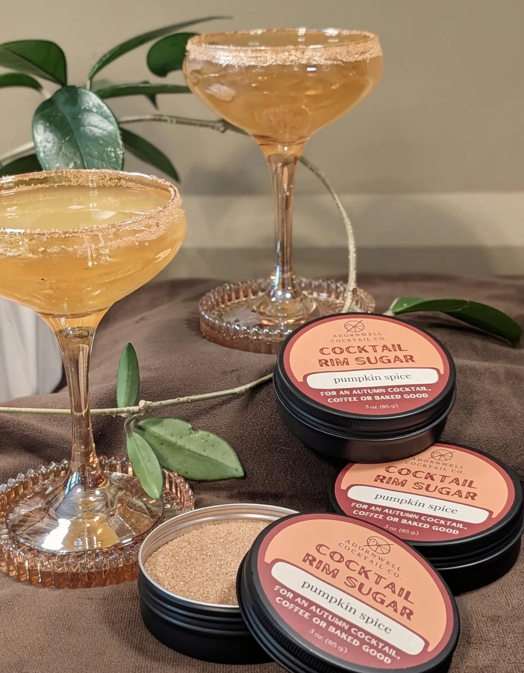 Pumpkin Spice Rim Sugar