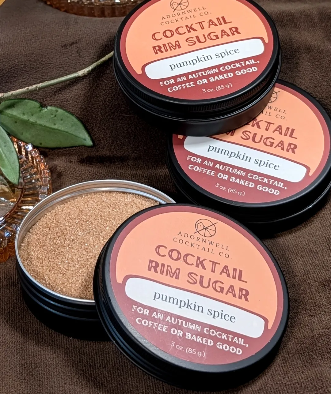Pumpkin Spice Rim Sugar