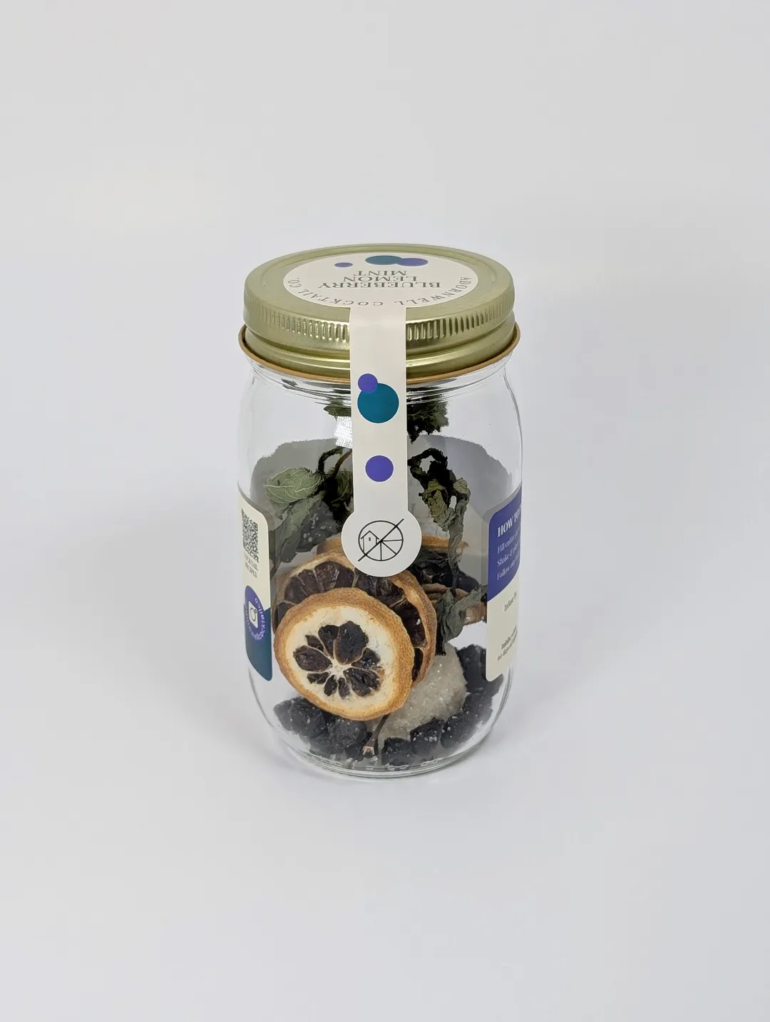 Blueberry Lemon Mint Cocktail Infusion Kit