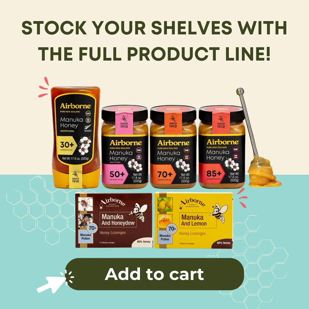 Manuka & Honeydew Honey Lozenges | Cough Drops | 16 Ct