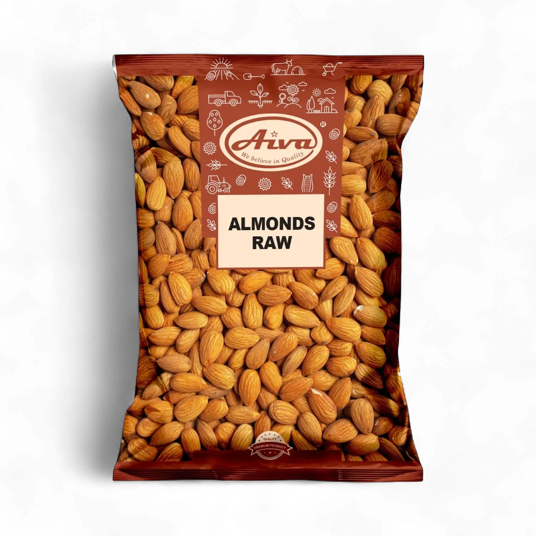 AIVA Natural Whole Raw Almonds | Grown in the USA