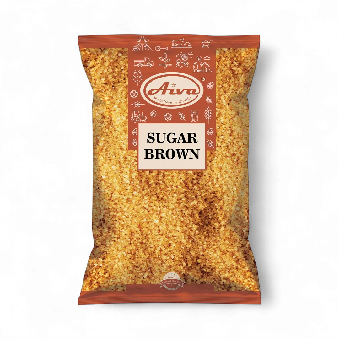 Aiva Sugar Brown – Premium Light Brown Sugar for Baking, Cooking & Desserts