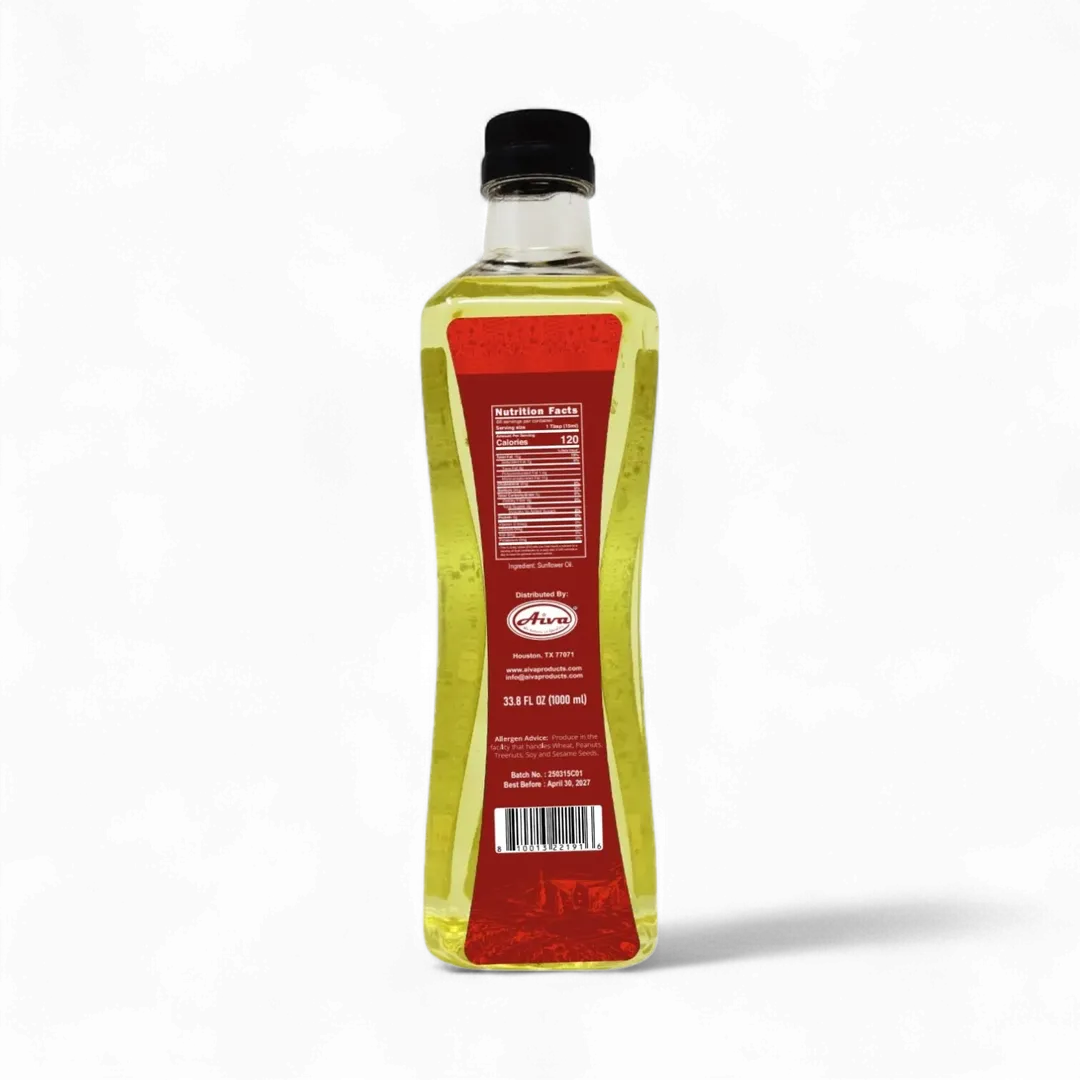 Aiva Sunflower Oil – Unrefined Cooking Oil