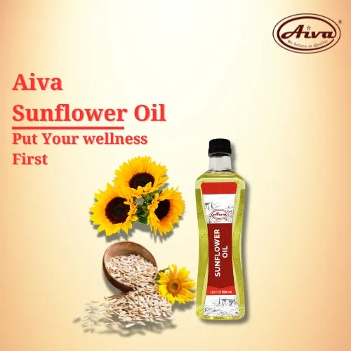 Aiva Sunflower Oil – Unrefined Cooking Oil