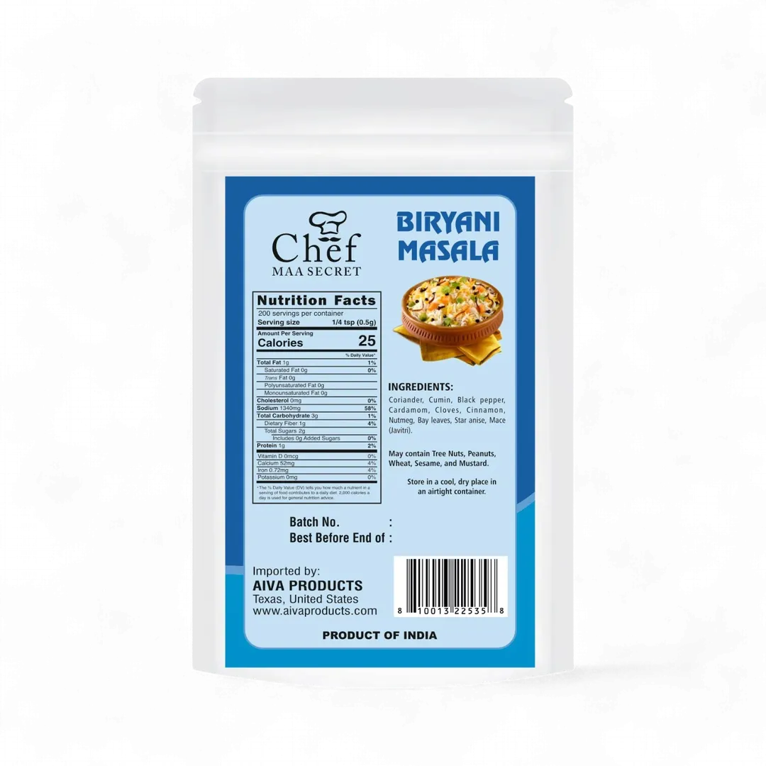 Chef BIRYANI MASALA