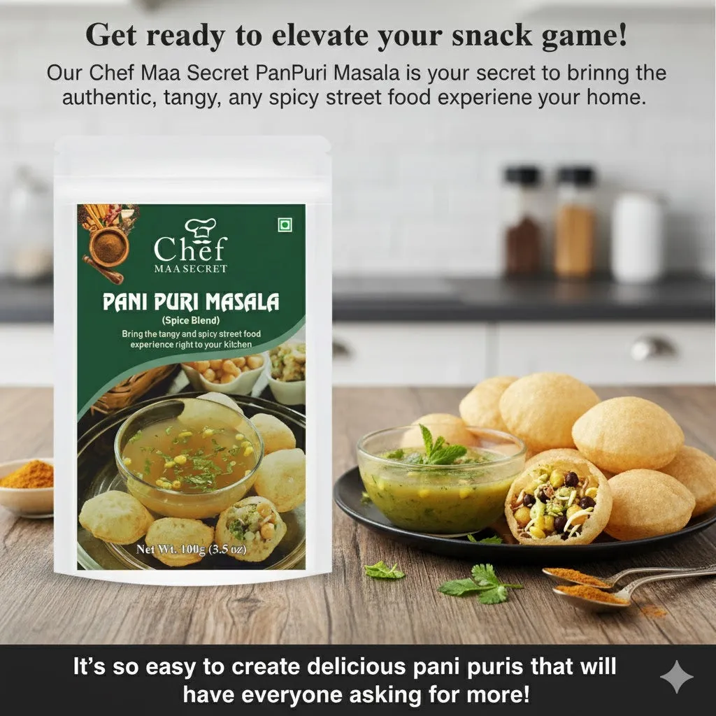 Chef PANI PURI MASALA