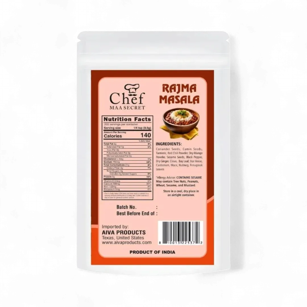 Chef RAJMA MASALA