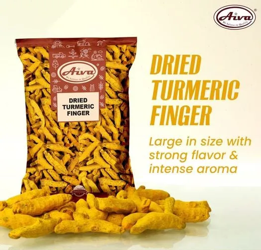 Dried Turmeric Roots | Fingers | Whole roots
