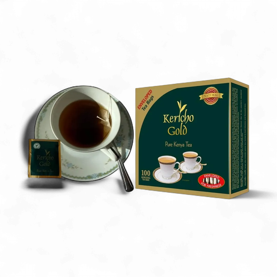 KENYA KERICHO 100 ENVELOPES TEA BAGS