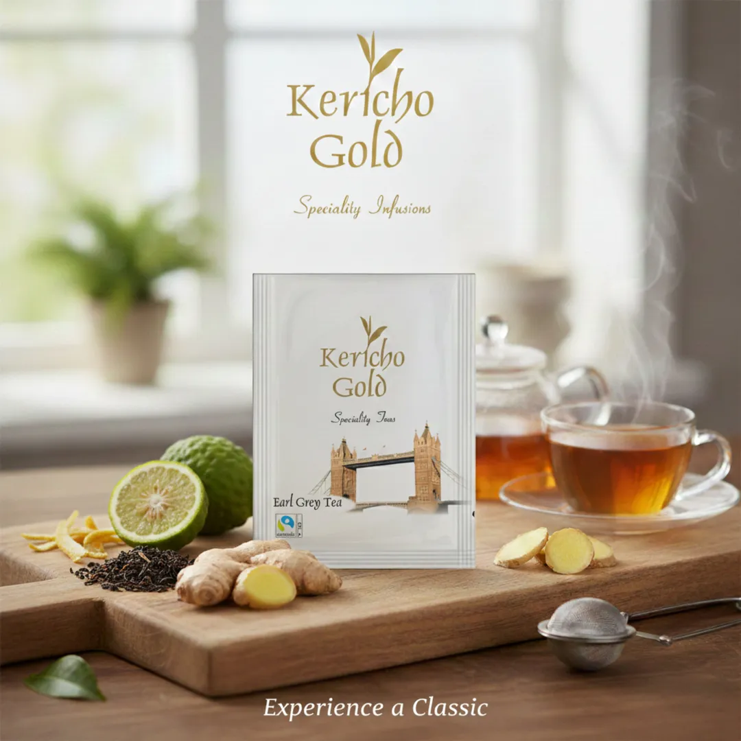 Kericho Early Grey Tea Bags 1000 tea bags for Food service