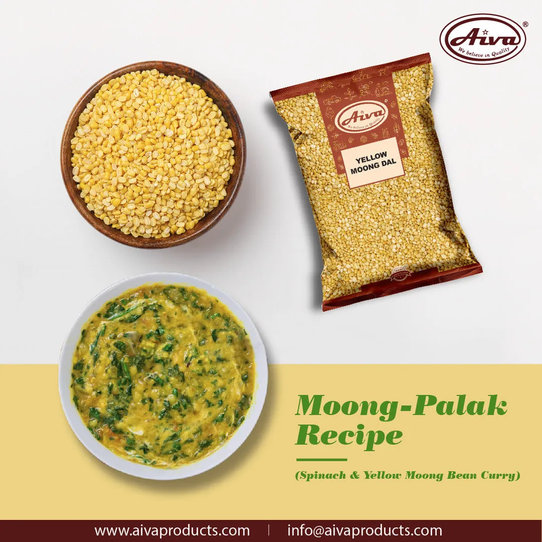 Moong Dal Yellow (Split Mung Beans without Husk)