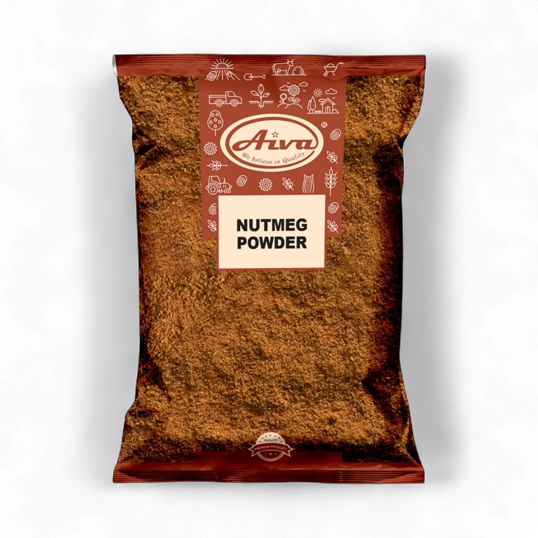 Nutmeg Powder – Ground Nutmeg Spice, Aromatic Baking Spice, Warm Flavor for Baking, Desserts, Coffee, Oatmeal & Cooking