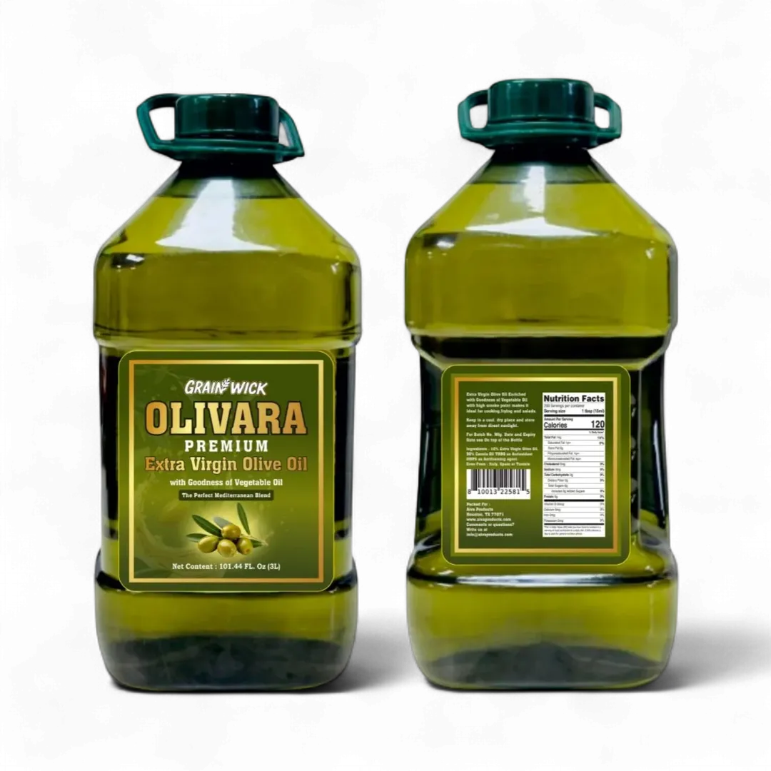 Olivara Olive Oil – Premium Quality Olive Oil for Cooking, Dressing, Sautéing & Everyday Kitchen Use