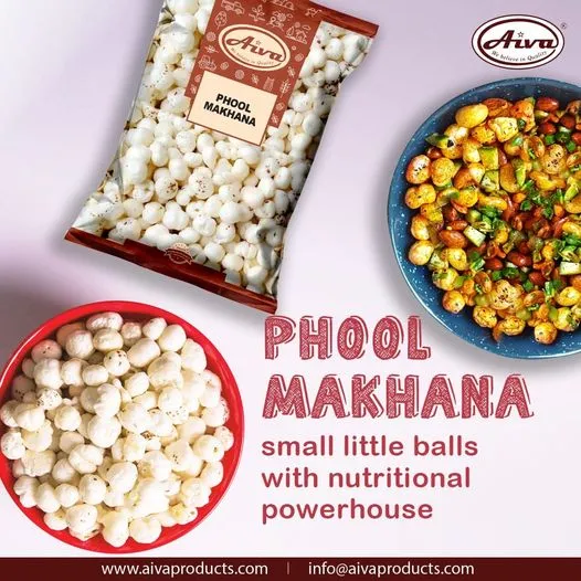 Phool Makhana Big Jumbo Size (Fox Nut / Popped Lotus Root Seed /  Plain Raw Uncooked