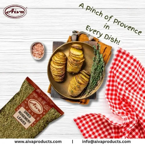 Premium Whole Dried Rosemary leaves / Culinary Gourmet Herb / Rosmarinus Officinalis Dried Romero Sprigs - Rosemery Rosemar