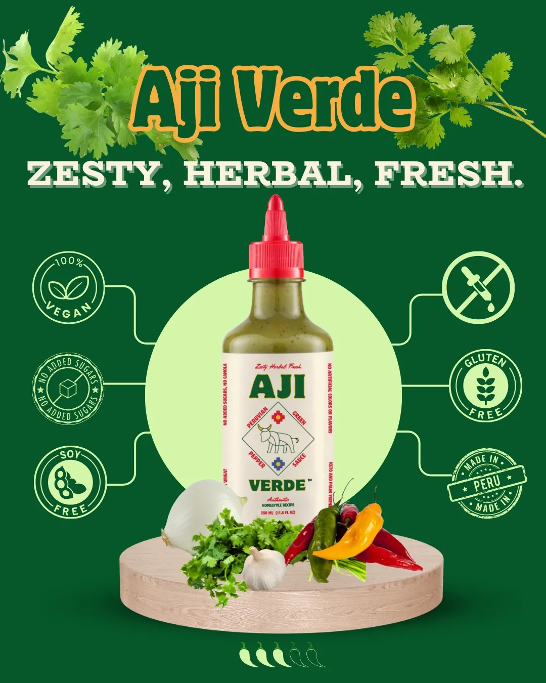 Aji Verde Sauce - 350ml