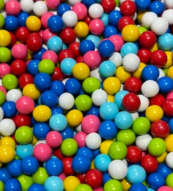 Beemax Chocolate Candy Ball Shape Mix Colors Crunchy Shell