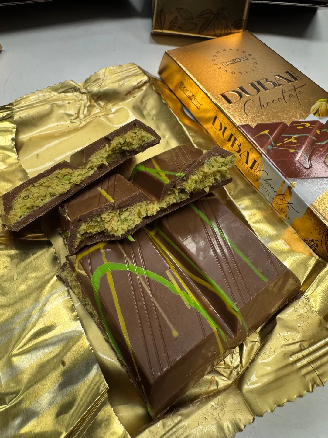 Beemax Dubai Chocolate ( 3.36oz / 95 Grams )