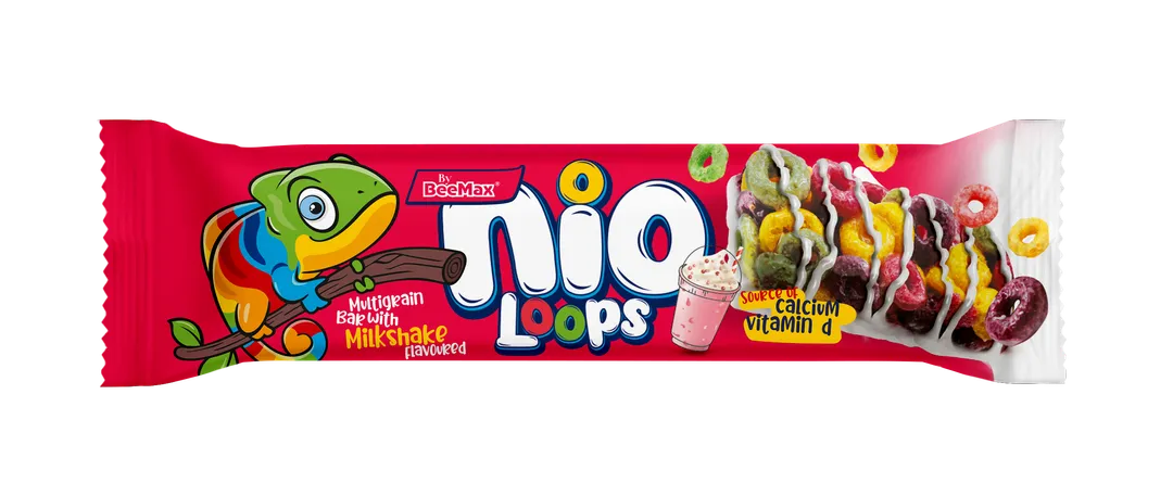 Nio Loops - Multigrain Bar with Milkshake Flavored
