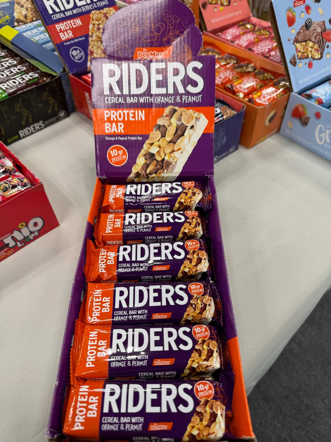 Riders Protein Bar with Orange & Peanut