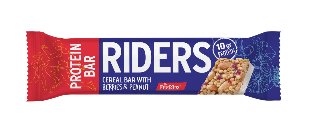 Riders Protein Cereal Bar With Nuts (24 Pack) variant
