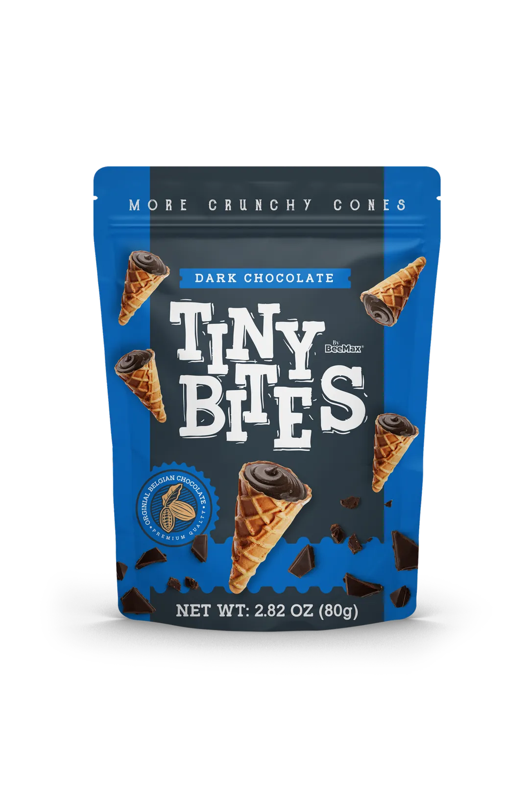 Tiny Bites Dark Chocolate Cone  2.82 oz