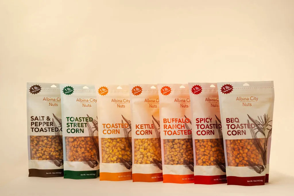 Toasted Corn 1lb bags