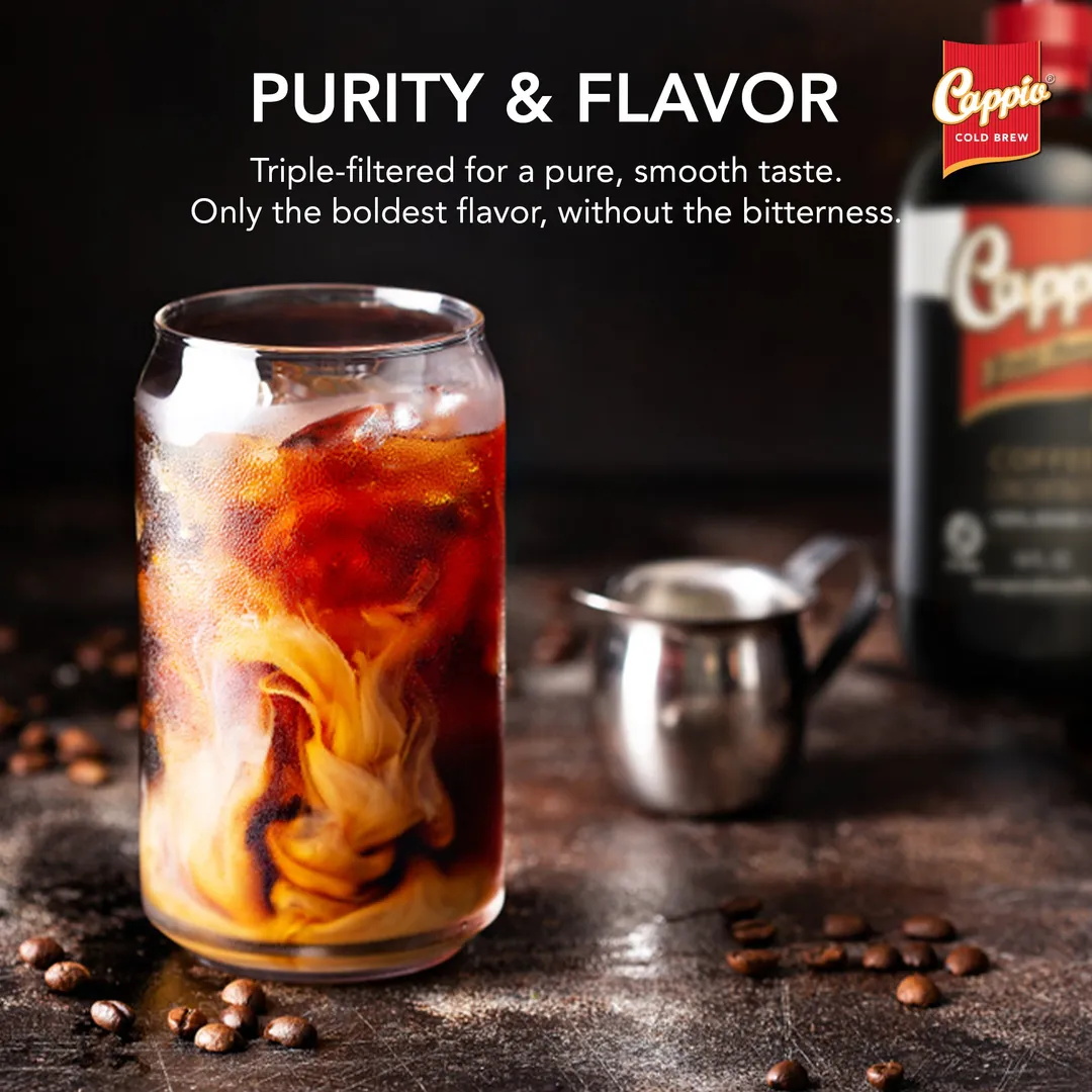 Cappio Cold Brew Coffee 16oz (Pack of 6)