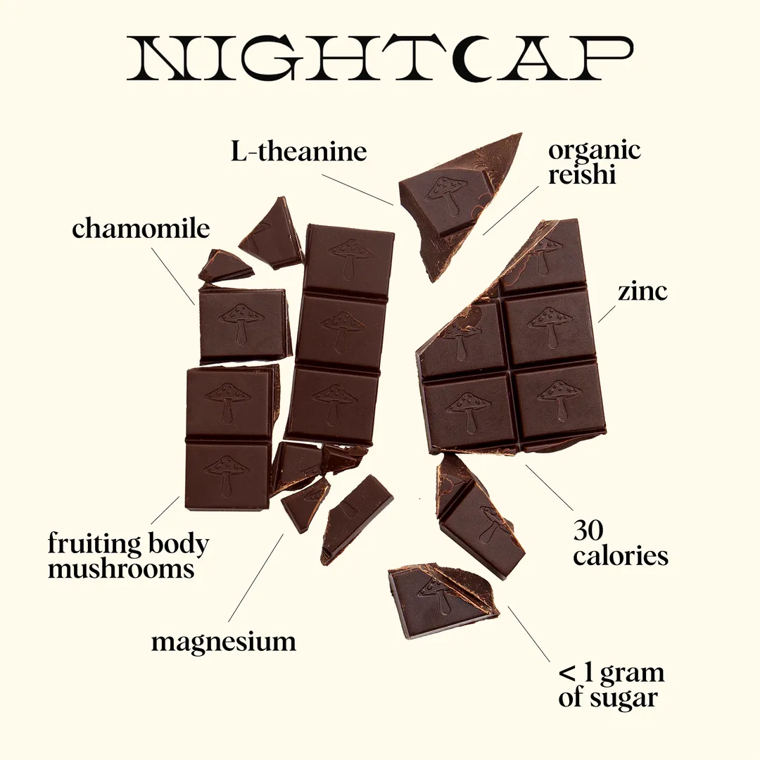 Nightcap Singles – Mushroom Chocolates