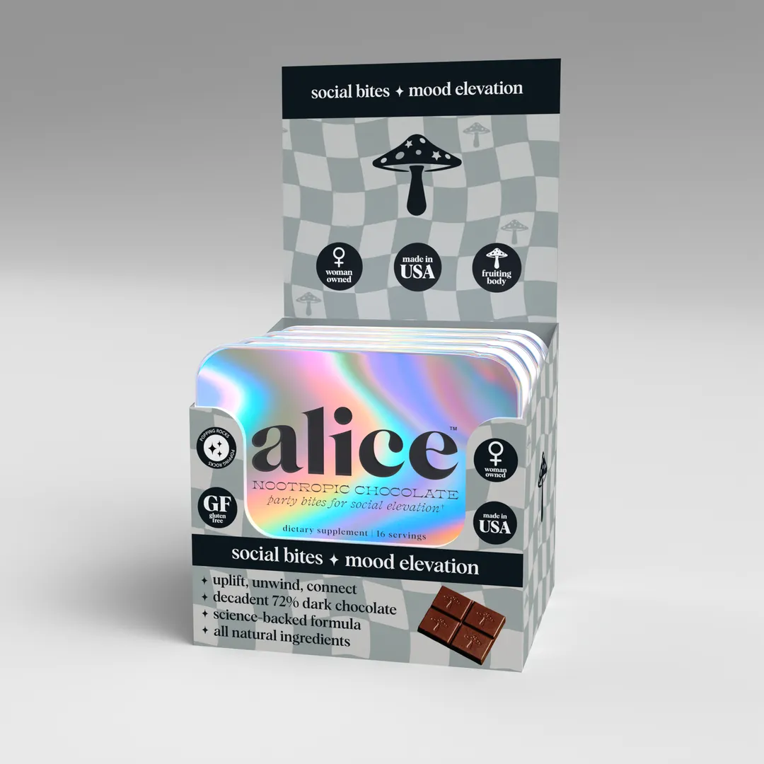 Party Trick — mushroom chocolate supplement for mood 