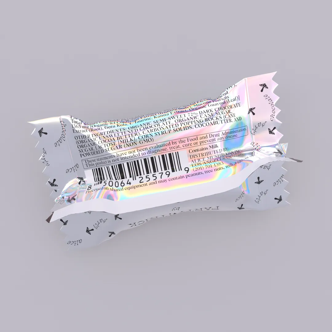 Party Trick Singles — mushroom chocolate supplement for mood 