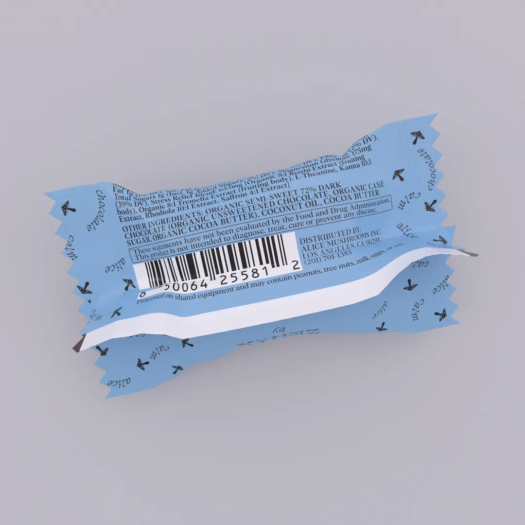 Zen-X Singles — mushroom chocolate supplement for stress relief  