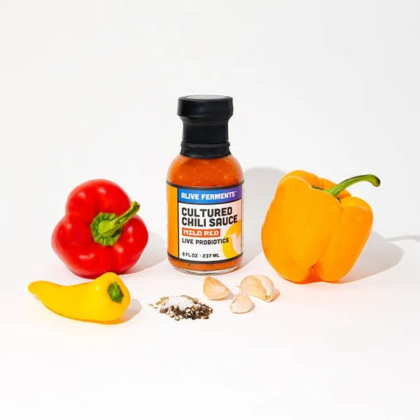 Probiotic Cultured Chili Sauce - Mild Red