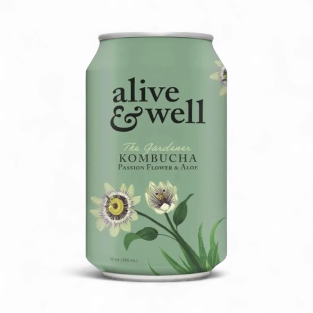 Passionflower & Aloe Kombucha Organic - 6pk