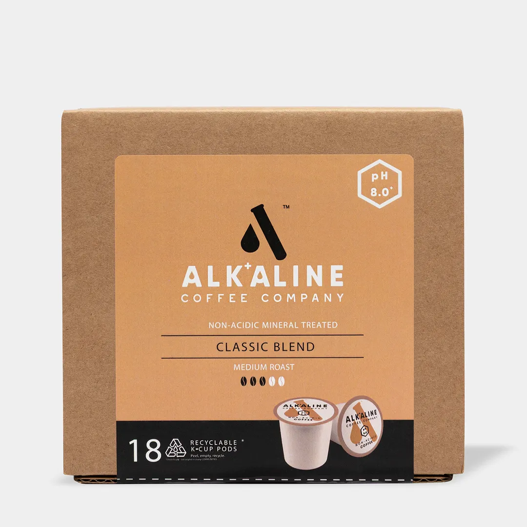 Non-Acidic Classic Blend K-Cup Pods - 18 Pack