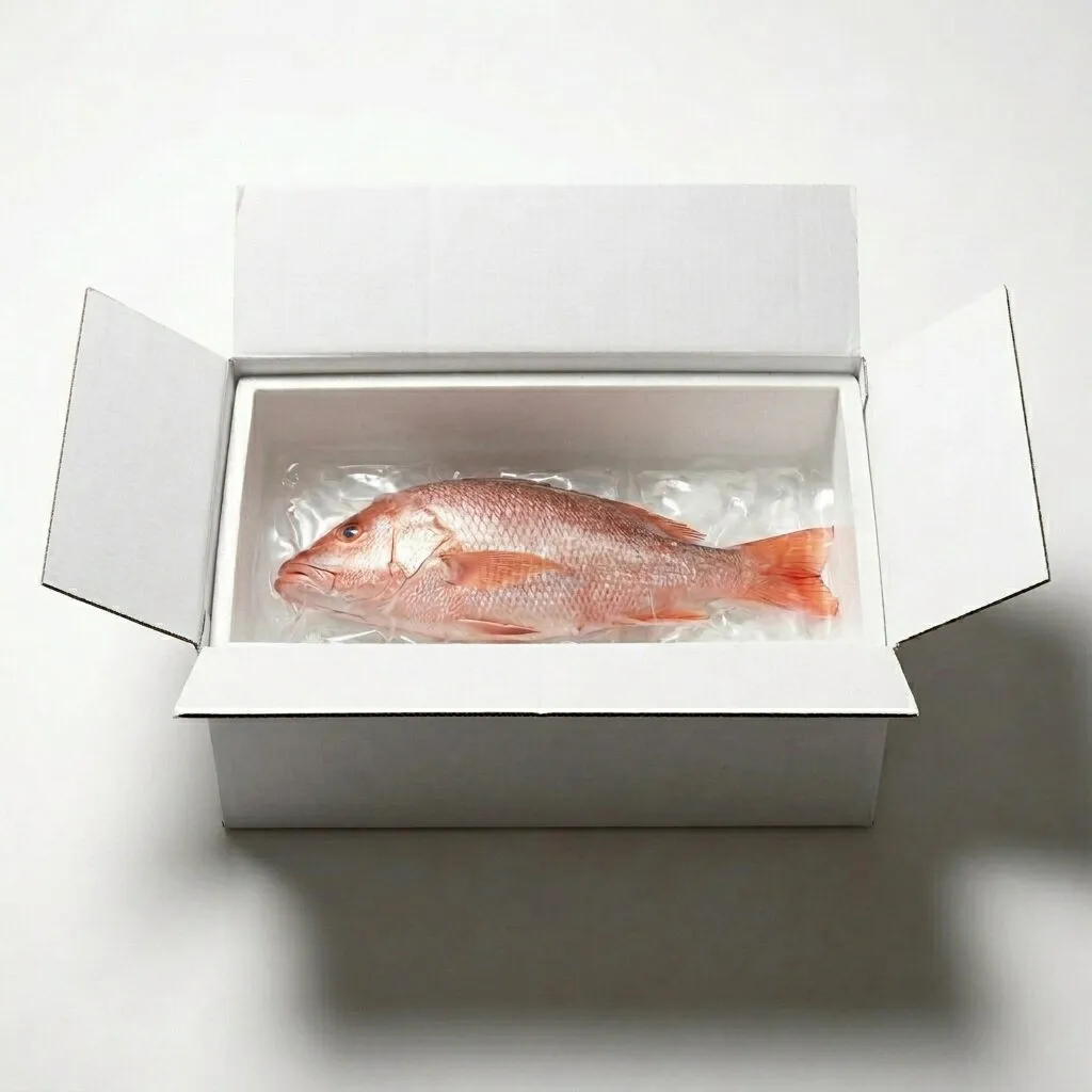 Red Snapper, Whole, Lanes, 3-4 Lb EA / 5 per / 1 case